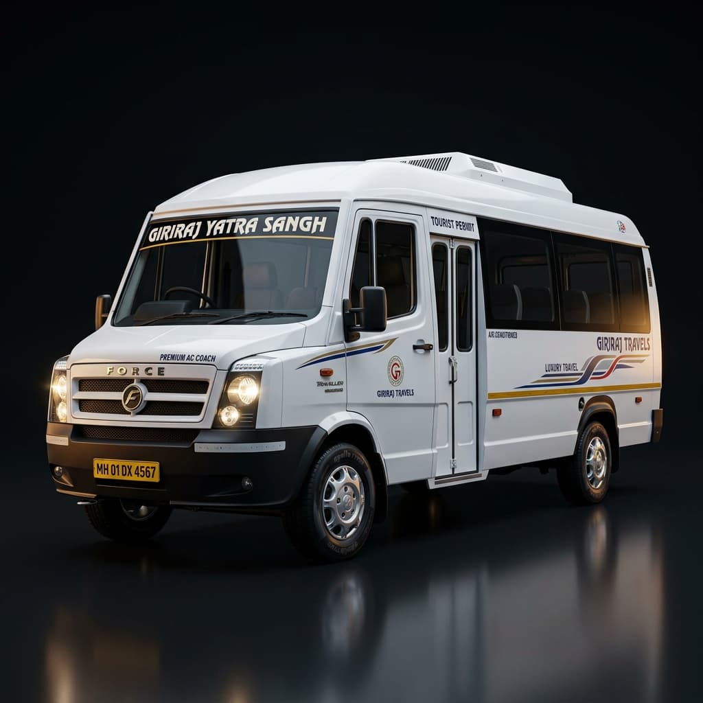 Bus hire Jamnagar — 56 seater bus for pilgrimages and group tours Gujarat